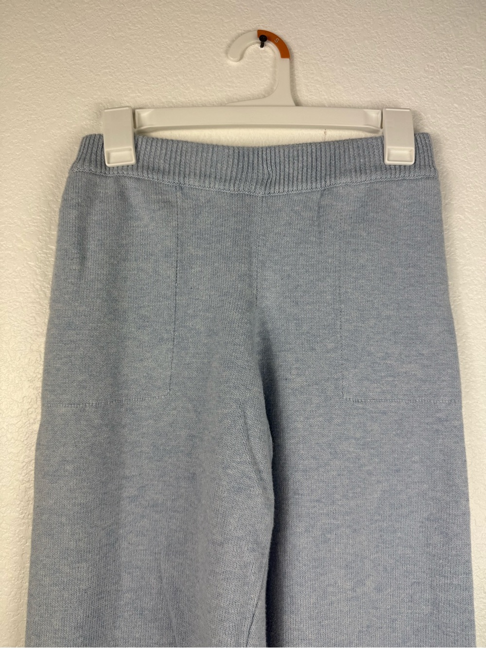 Free peoples Light Blue Tie-Front V-Neck Sweater and pants set size S - Picture 12 of 15